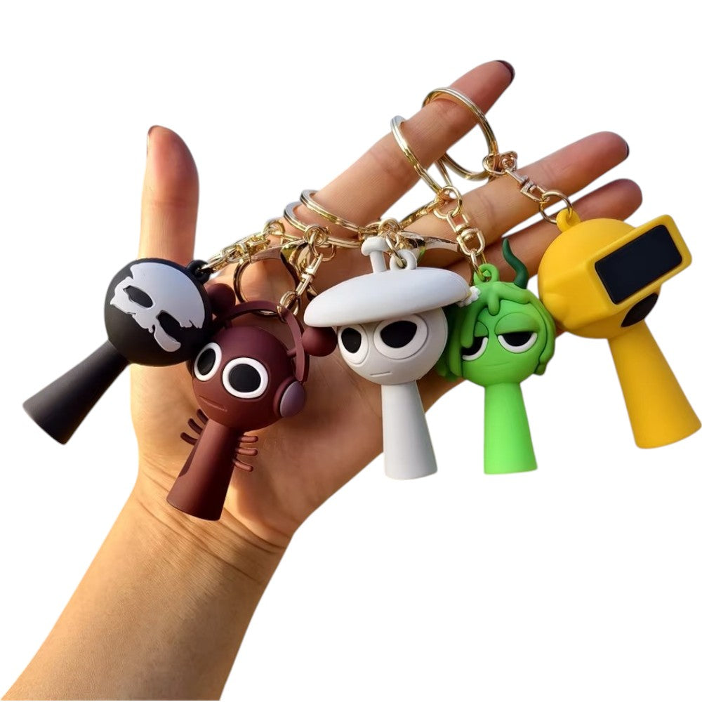 Sprunki Keychains