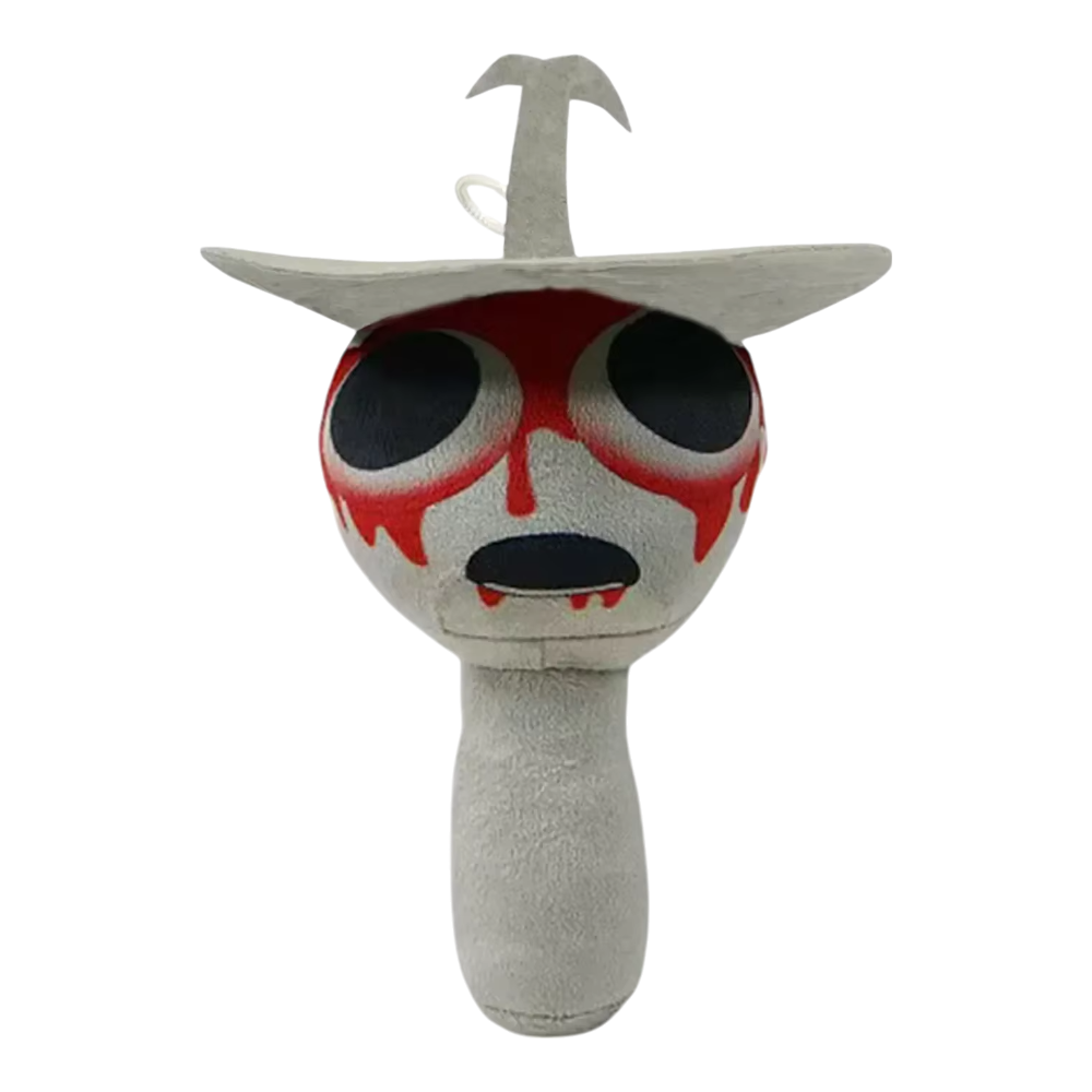 Clukr Silver Sprunki Plush (Horror)