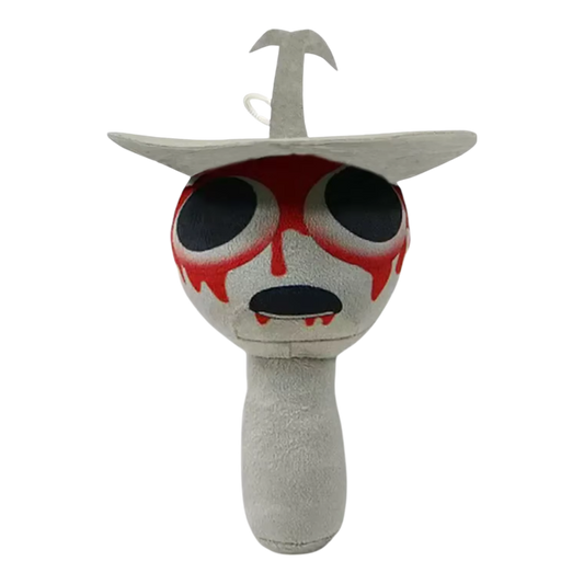 Clukr Silver Sprunki Plush (Horror)